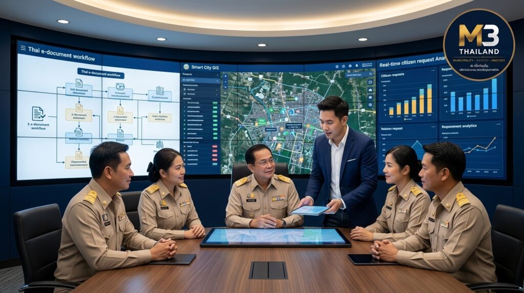 ปลดล็อกงานเอกสาร อปท. สู่บริการประชาชนยุคดิจิทัลด้วย AI & Smart Workflow 24 ชม.