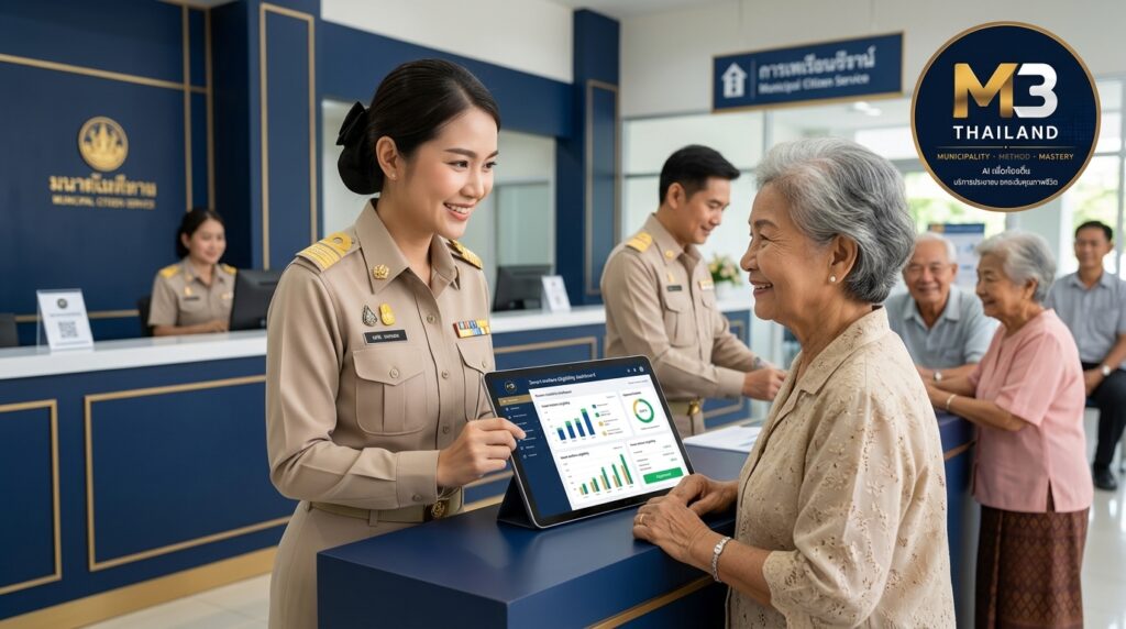 ระบบเบี้ยยังชีพและการดูแลกลุ่มเปราะบางเชิงรุก: มิติใหม่ของงานสวัสดิการสังคม อปท. ด้วย AI