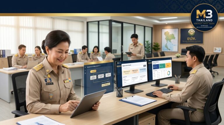 ยกระดับงานสารบรรณ อปท. ยุคใหม่: จัดเก็บ สืบค้น และเกษียณหนังสือราชการอัตโนมัติด้วย AI 24 ชม.